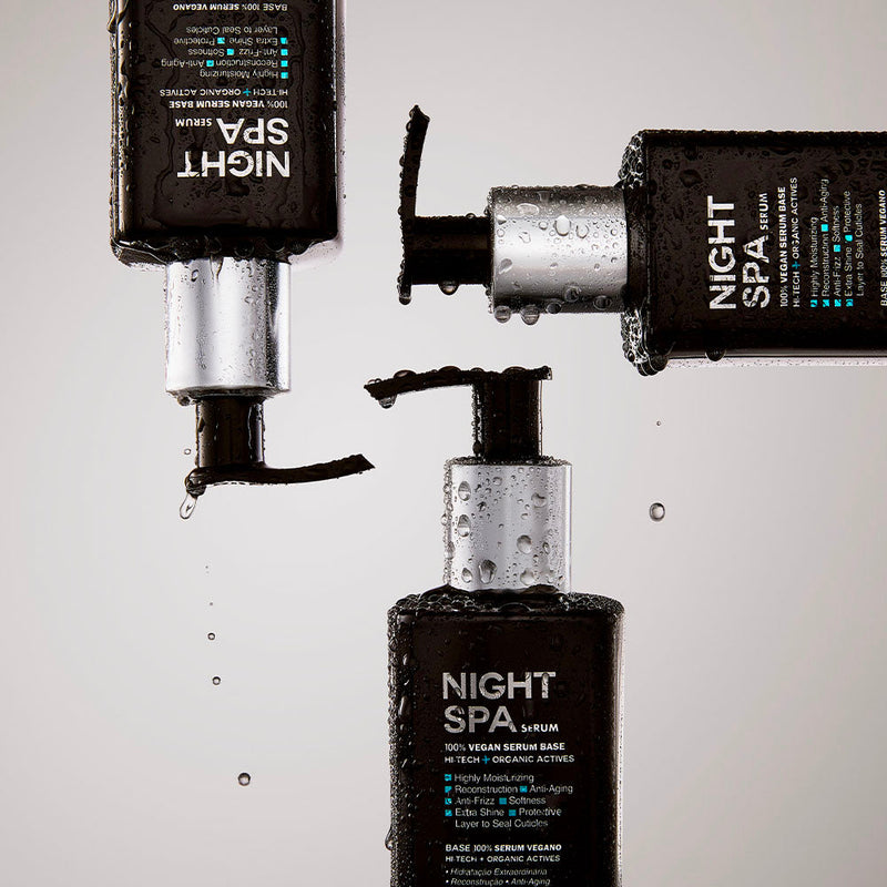 VIP Extensions Truss Night Spa Hair Serum Overnight Treatment 8.45 oz Hair Serum Light Gray