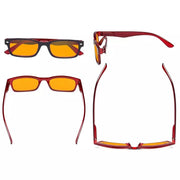 eyekeeper.com Nighttime Better Blue Light Blocking Reading Glasses DS055 Eyeglasses