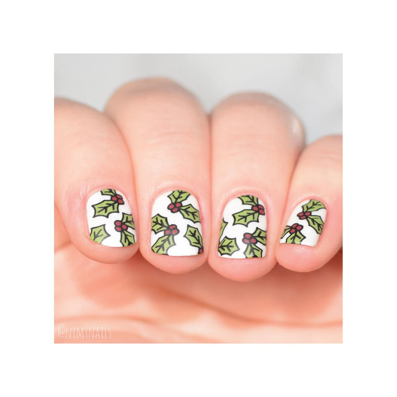 UberChic Beauty Merry & Bright Stamping Plate