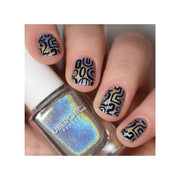 UberChic Beauty New Year New Digits Stamping Plate
