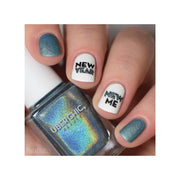 UberChic Beauty New Year New Digits Stamping Plate
