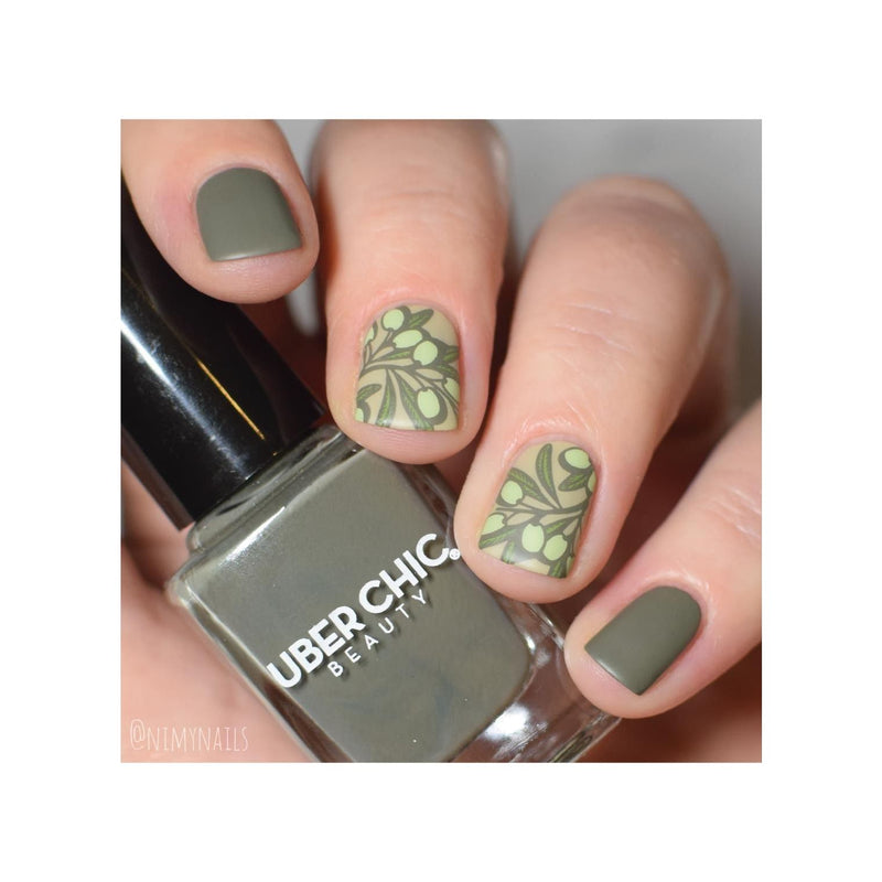 UberChic Beauty Olive The Things Stamping Plate