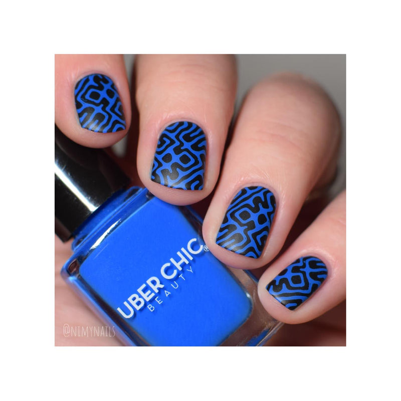 UberChic Beauty Blue My Mind - Stamping Polish Stamping Polish