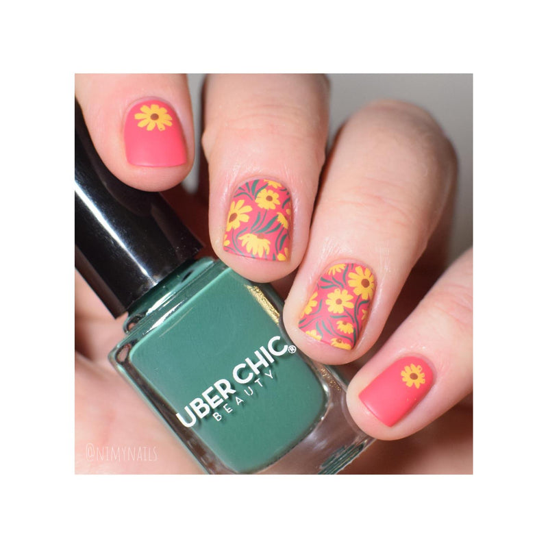 UberChic Beauty Floral Embrace Stamping Plate