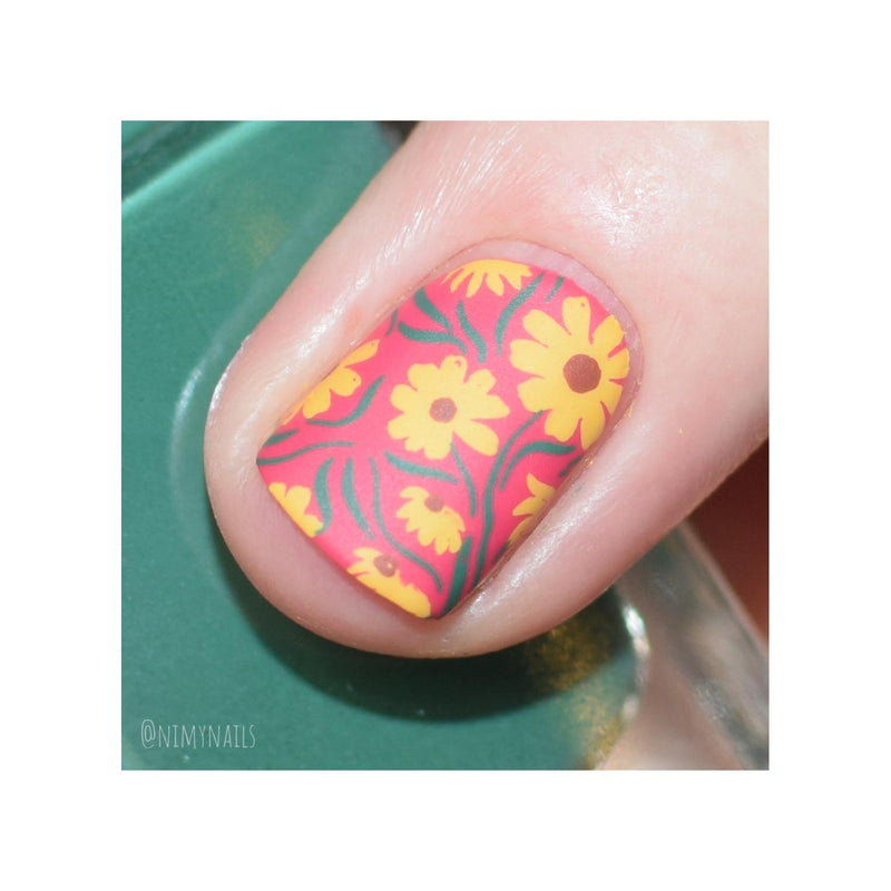 UberChic Beauty Floral Embrace Stamping Plate