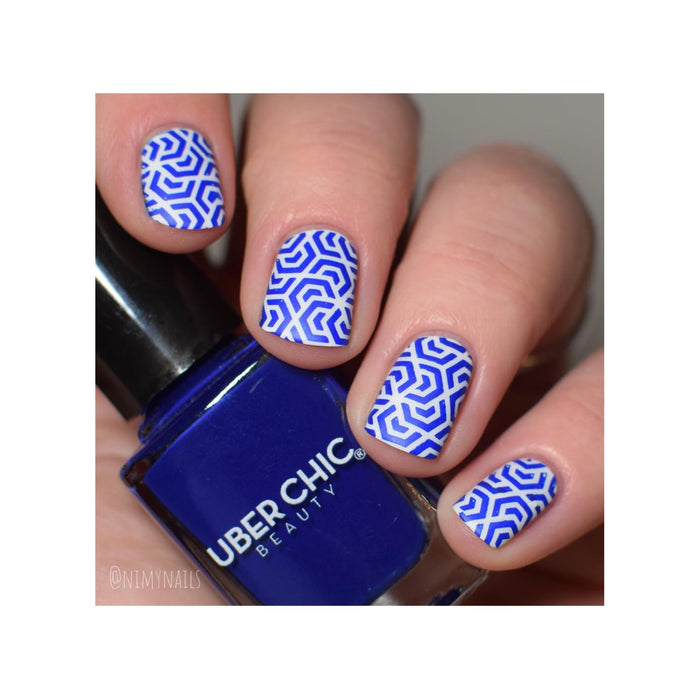 Uberchic Beauty French Kiss   Stamping Polish