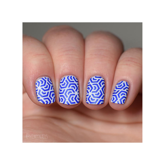 Uberchic Beauty French Kiss   Stamping Polish