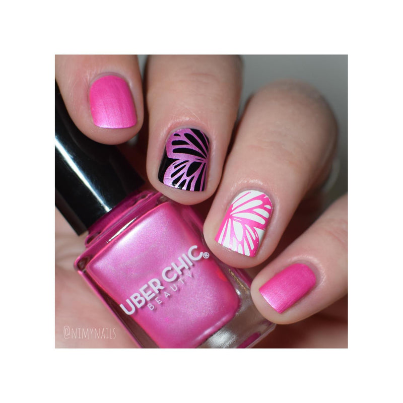 UberChic Beauty Butterflies Stamping Plate
