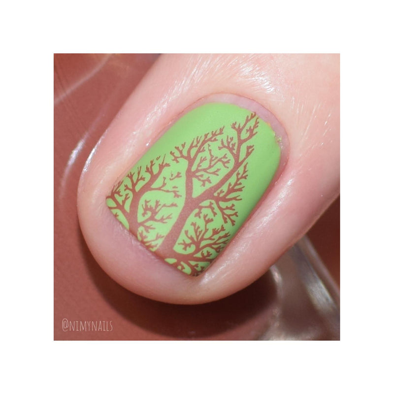 UberChic Beauty Modern Mountainscapes Stamping Plate