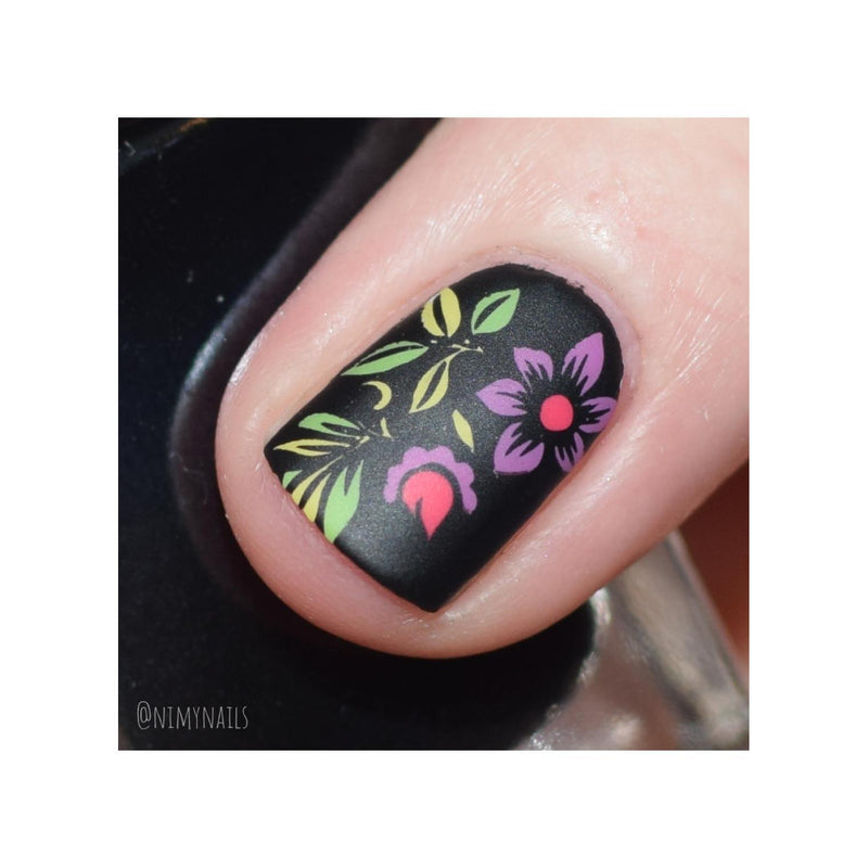 UberChic Beauty Nice & Negative-02 Stamping Plate