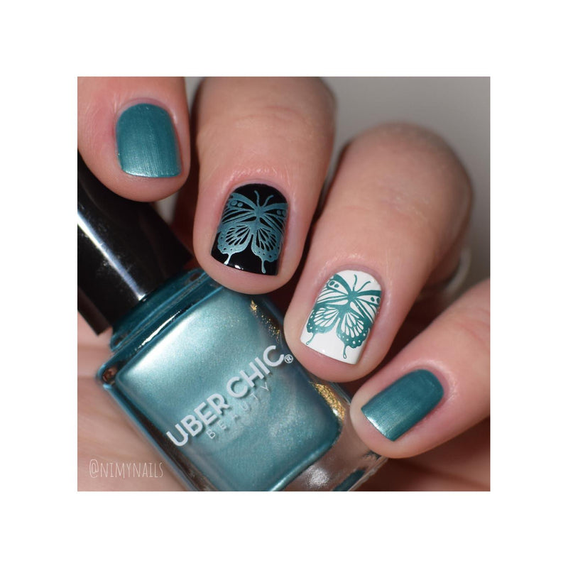 UberChic Beauty Butterflies Stamping Plate