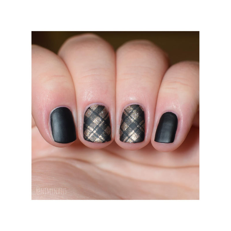 UberChic Beauty Pretty In Plaid-04 Stamping Plate