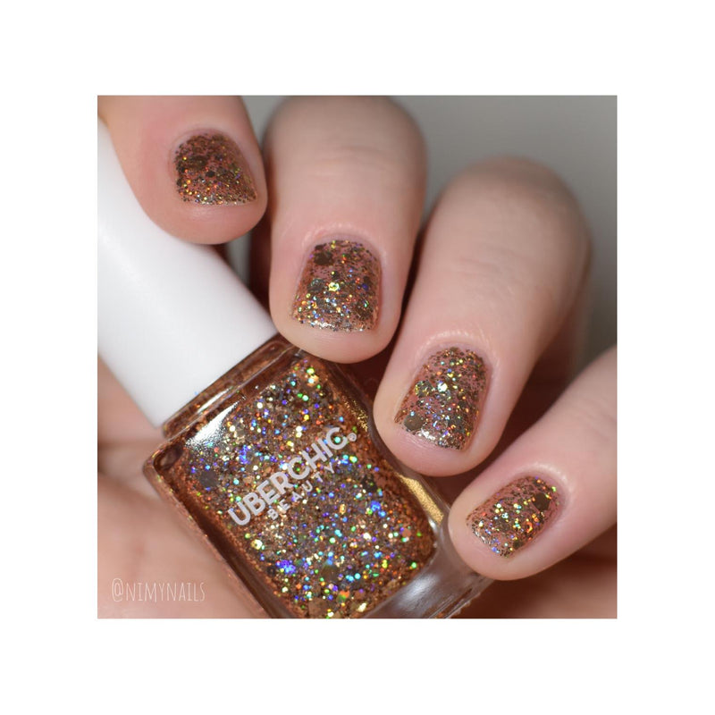 UberChic Beauty 24K Chic - Holographic Polish Regular Polish
