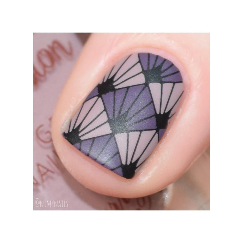 UberChic Beauty Art Deco Glam Stamping Plate