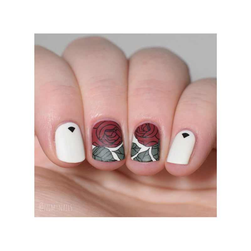 UberChic Beauty Art Deco Meets Art Nouveau Elements Stamping Plate