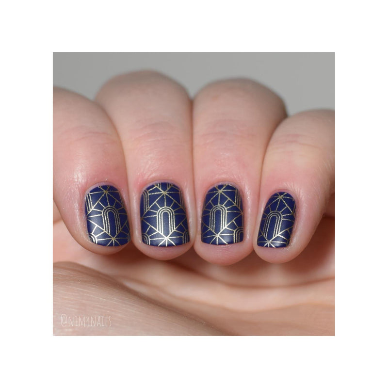 UberChic Beauty Art Deco Refinement Stamping Plate