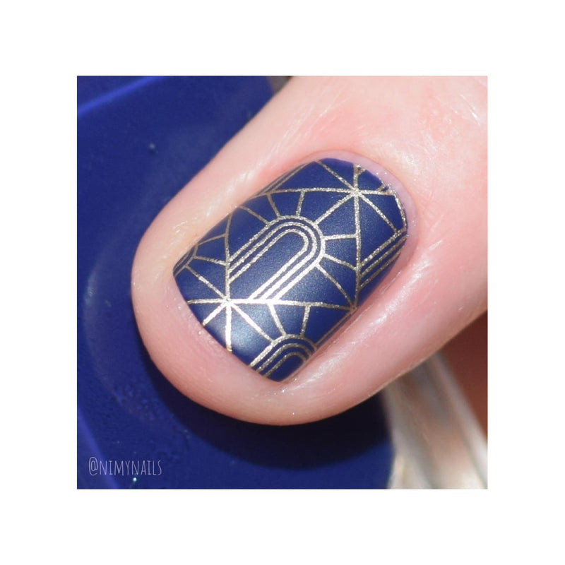 UberChic Beauty Art Deco Refinement Stamping Plate
