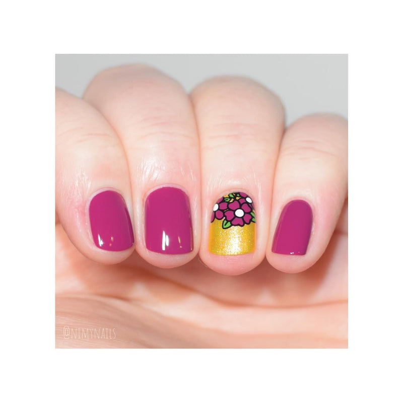 UberChic Beauty Hello Spring Stamping Plate