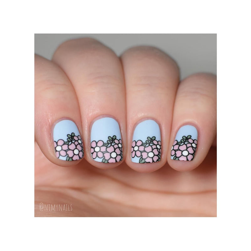 UberChic Beauty Hello Spring Stamping Plate