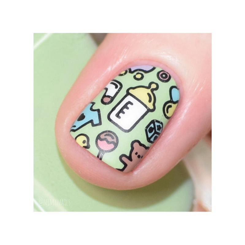 UberChic Beauty Little Baby Stamping Plate