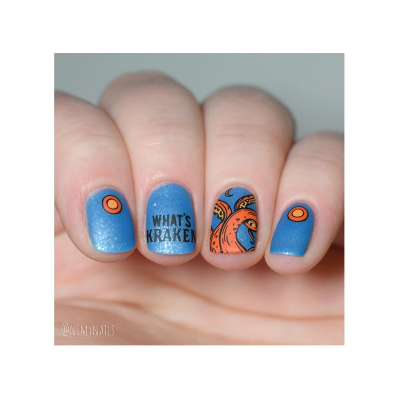 UberChic Beauty Mermaid Life-02 Stamping Plate