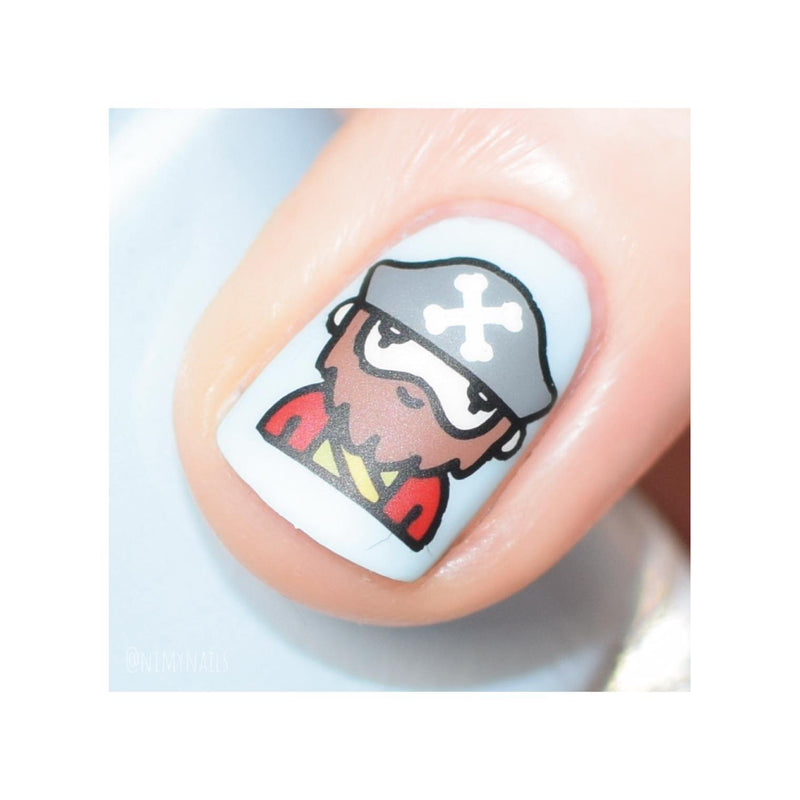 UberChic Beauty Mermaid Life-02 Stamping Plate