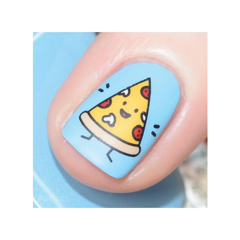 UberChic Beauty Pizza My Heart Stamping Plate