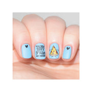 UberChic Beauty Pizza My Heart Stamping Plate