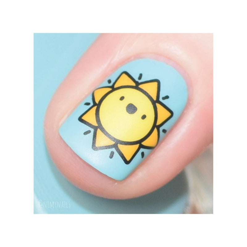 UberChic Beauty Spring Kawaii Layers Stamping Plate