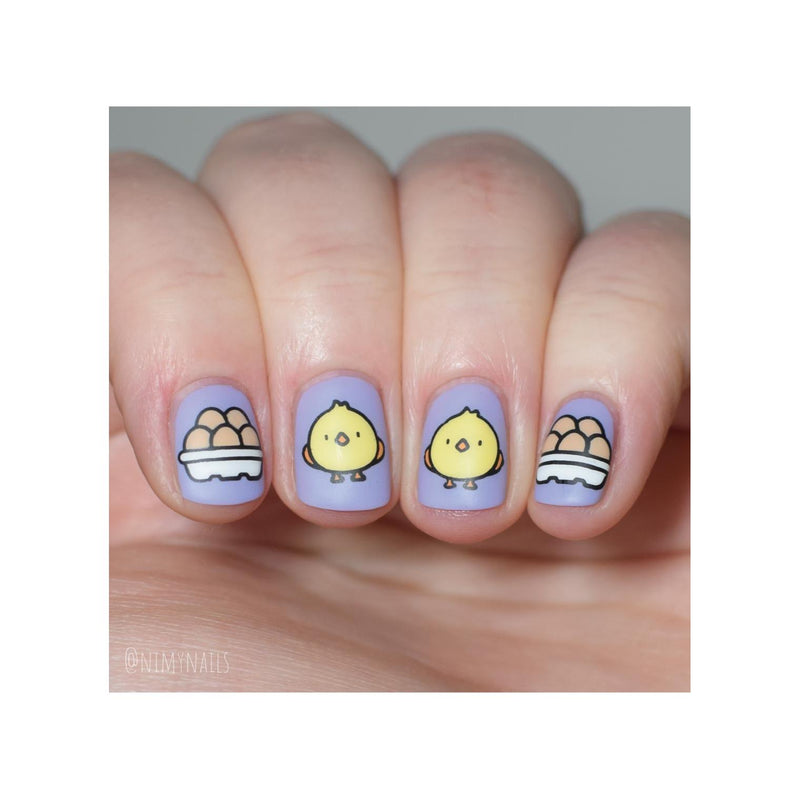 UberChic Beauty Spring Kawaii Layers Stamping Plate