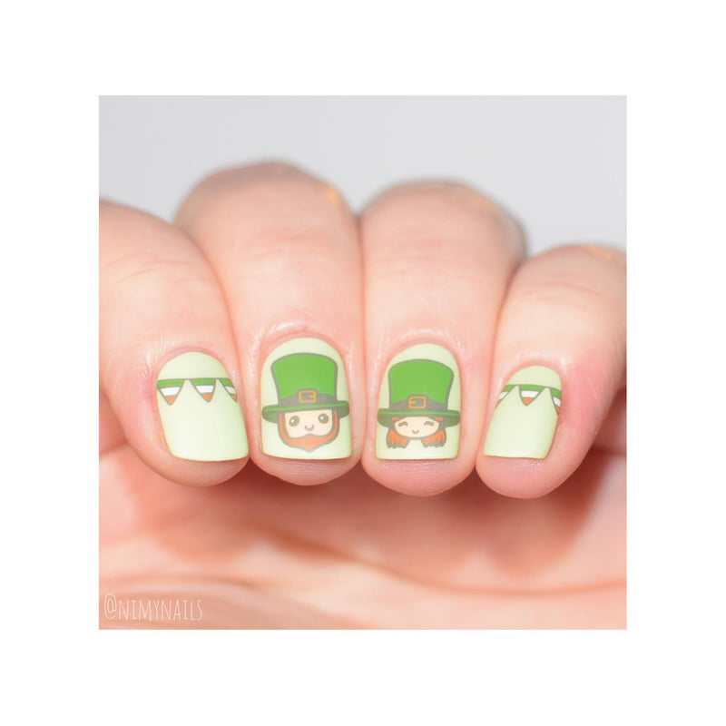 UberChic Beauty St Patrick's Day-05 Stamping Plate