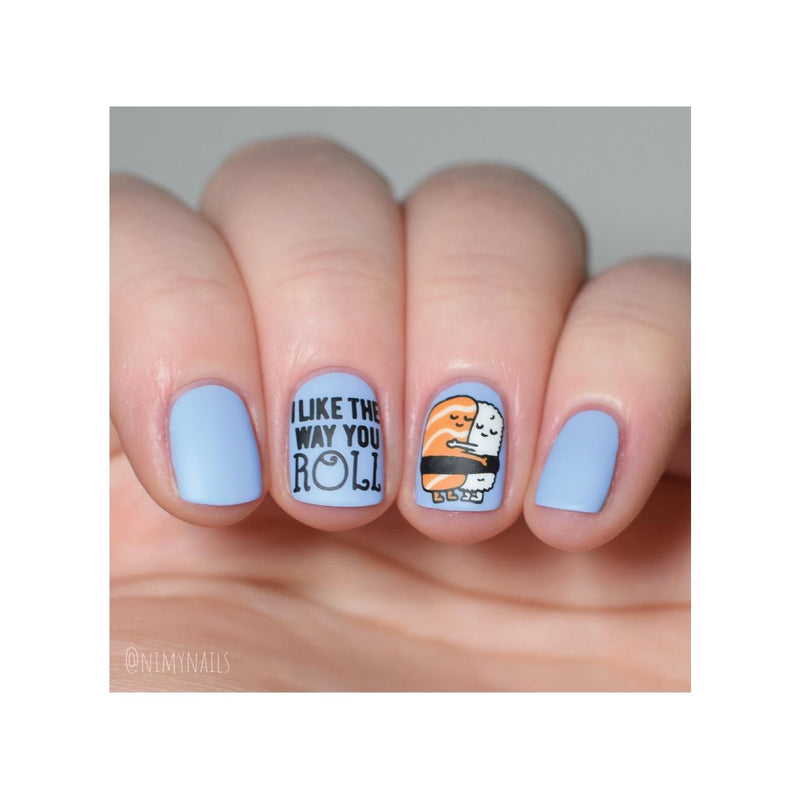 UberChic Beauty Sushi For Me Stamping Plate