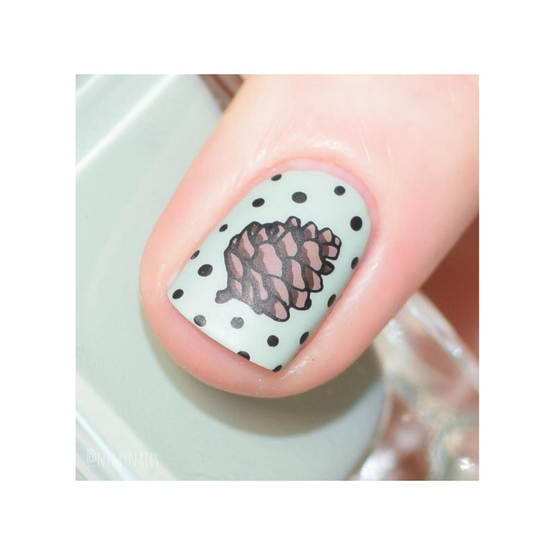 UberChic Beauty Woodland Chic-02 Stamping Plate