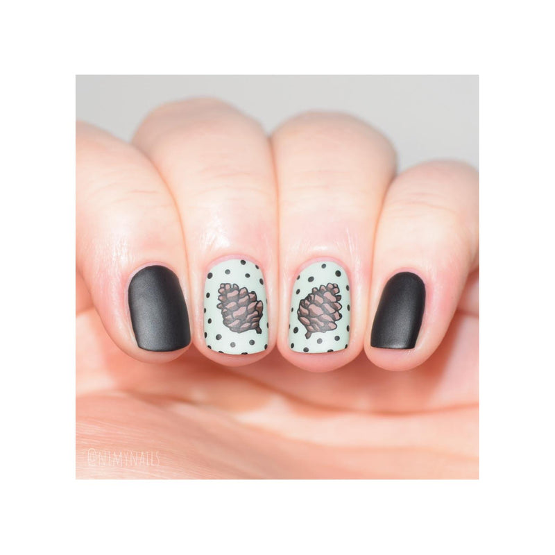 UberChic Beauty Woodland Chic-02 Stamping Plate