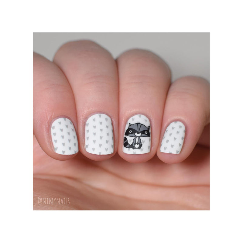 UberChic Beauty Woodland Chic-02 Stamping Plate