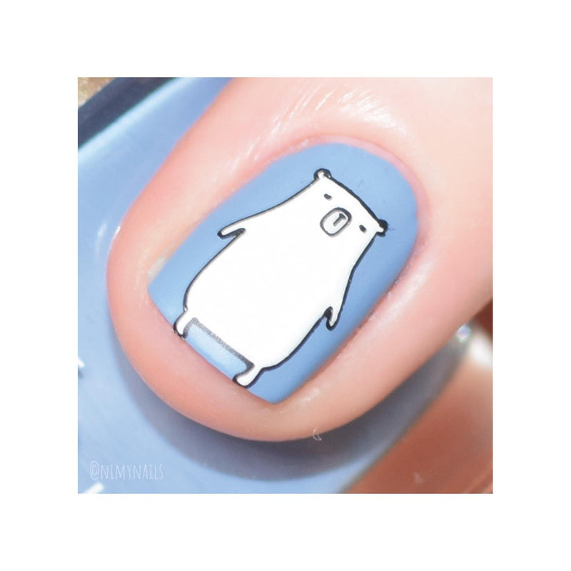 UberChic Beauty Woodland Chic-02 Stamping Plate