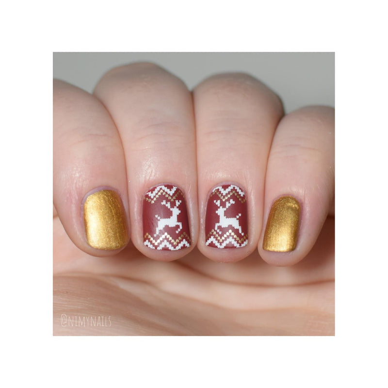 UberChic Beauty The Ultimate DIY Sweater Stamping Plate