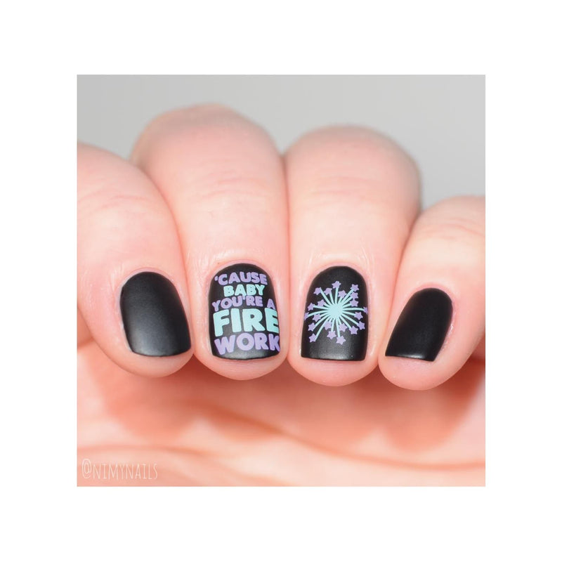 UberChic Beauty Fourth of July-02 Stamping Plate