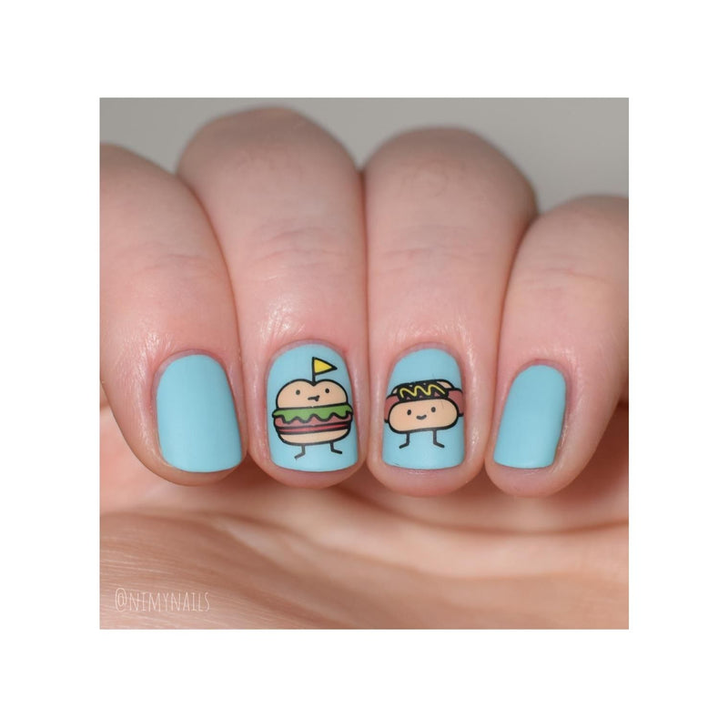 UberChic Beauty Fourth of July Kawaii Stamping Plate