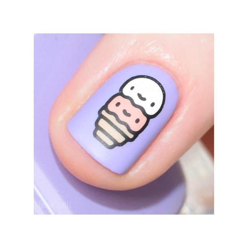 UberChic Beauty Fourth of July Kawaii Stamping Plate