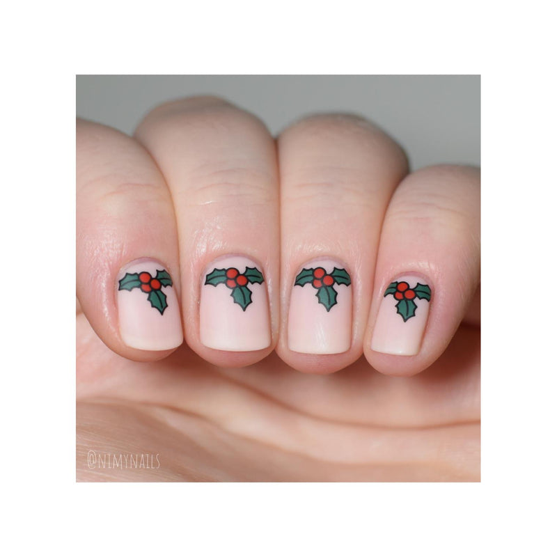 UberChic Beauty Gnome For The Holidays Stamping Plate