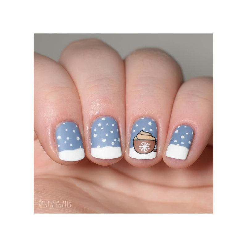 UberChic Beauty Gnome For The Holidays Stamping Plate