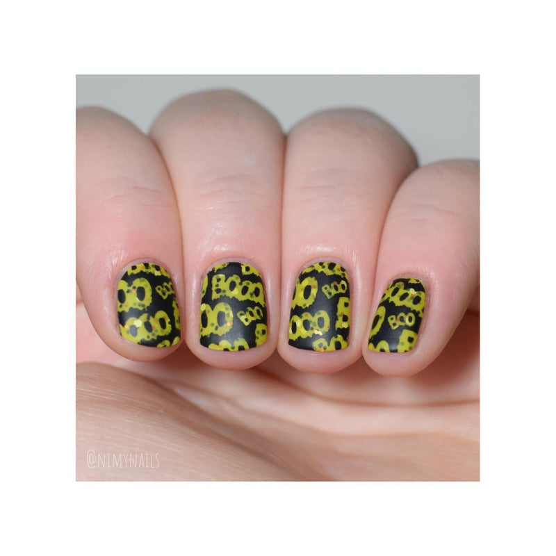 UberChic Beauty Halloween-08 Stamping Plate