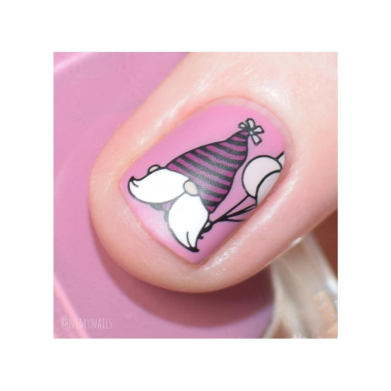 UberChic Beauty Happy Birthday Stamping Plate