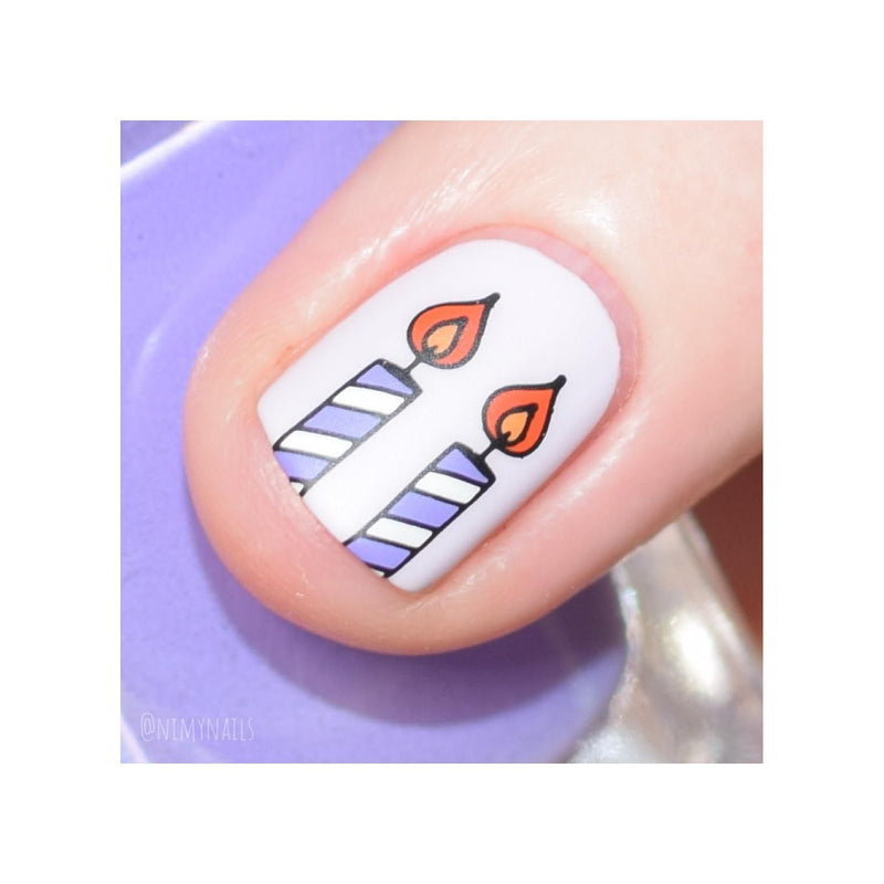 UberChic Beauty Happy Birthday Stamping Plate