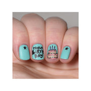 UberChic Beauty Happy Birthday Stamping Plate