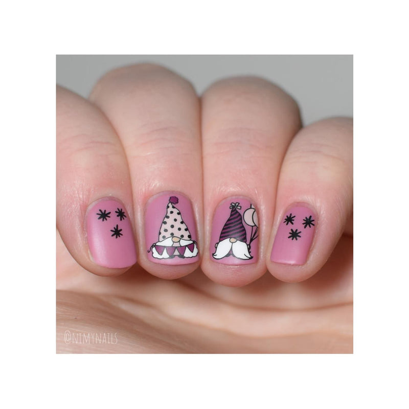 UberChic Beauty Happy Birthday Stamping Plate