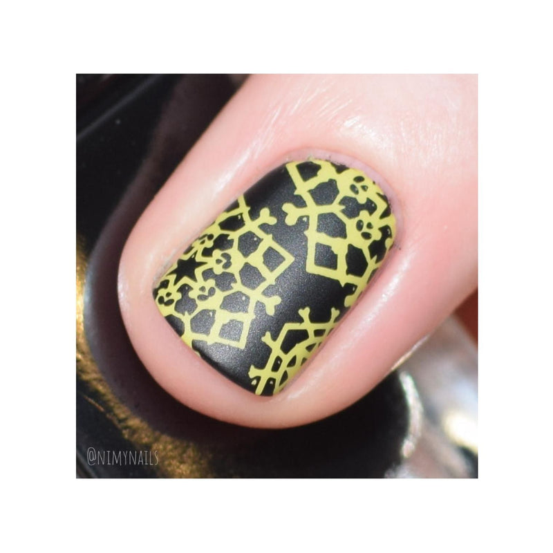 UberChic Beauty Haunted Snow Stamping Plate