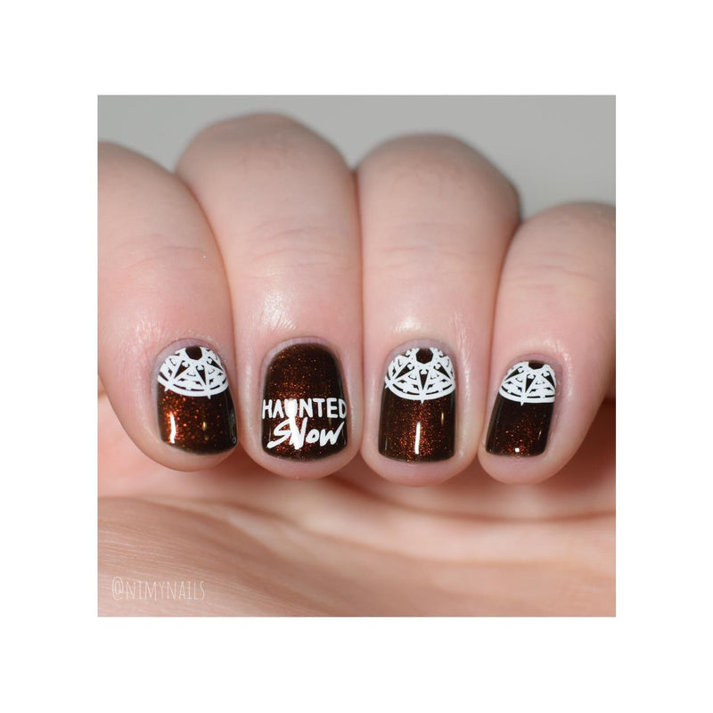 UberChic Beauty Haunted Snow Stamping Plate