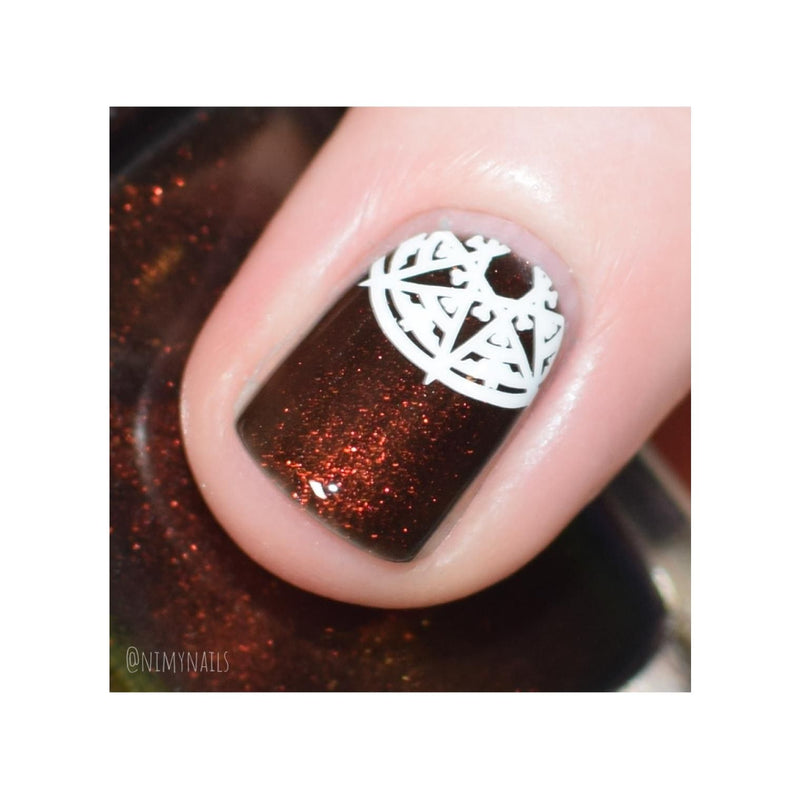 UberChic Beauty Haunted Snow Stamping Plate